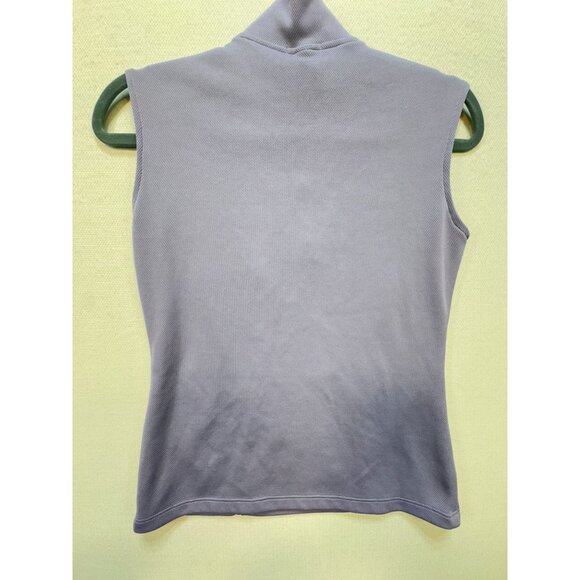 Arista Womens Sleeveless Performance Top Size XS Lavender High Neck Activewear - Picture 9 of 11